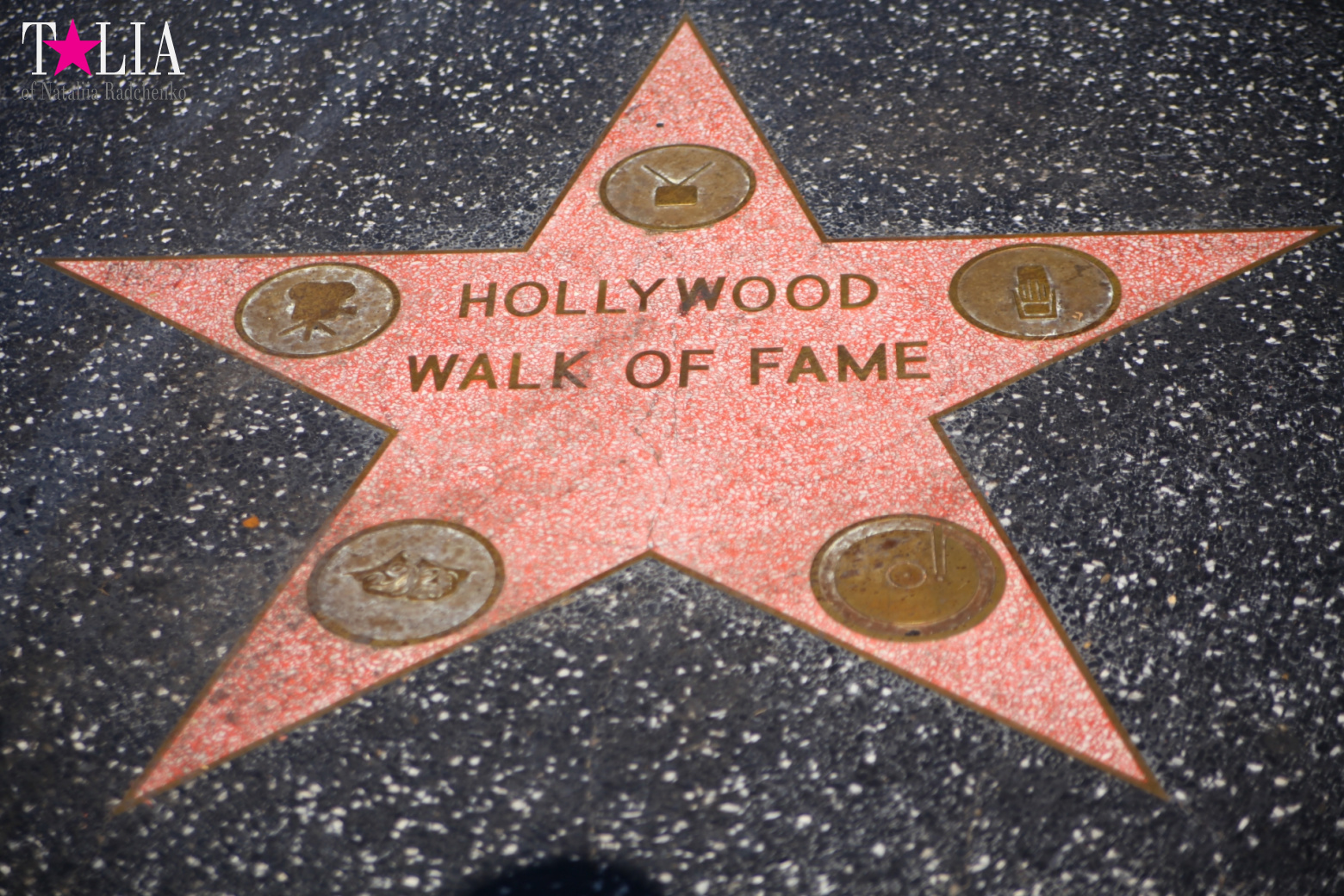 Hollywood Walk of Fame + "Four Ladies of Hollywood"